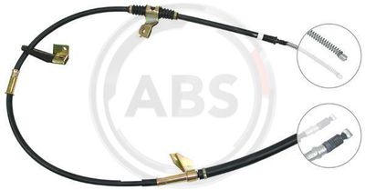 Cable Pull, parking brake A.B.S. K11458