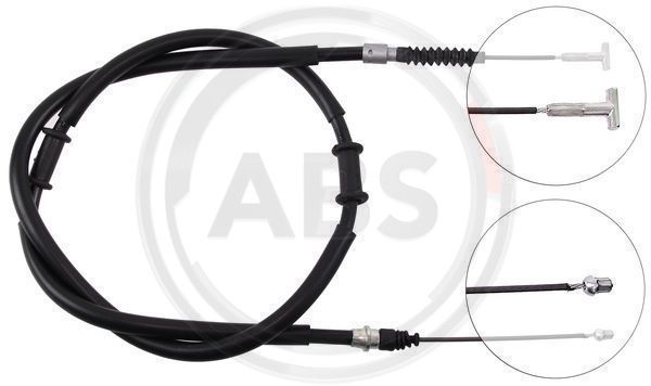 A.B.S. K11696 Cable Pull, parking brake