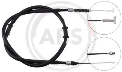 Cable Pull, parking brake A.B.S. K11696