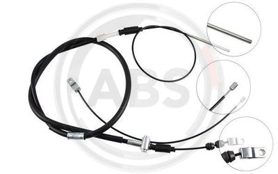 Cable Pull, parking brake A.B.S. K11735