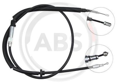 Cable Pull, parking brake A.B.S. K11736