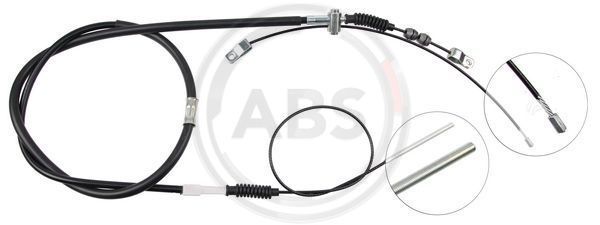 A.B.S. K11745 Cable Pull, parking brake