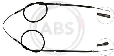 Cable Pull, parking brake A.B.S. K11945