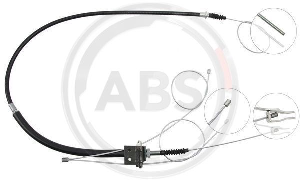 A.B.S. K11996 Cable Pull, parking brake