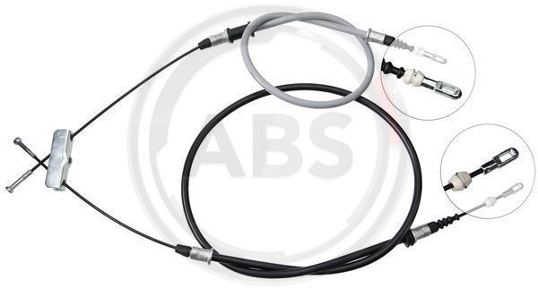 A.B.S. K12018 Cable Pull, parking brake