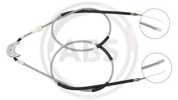 A.B.S. K12065 Cable Pull, parking brake