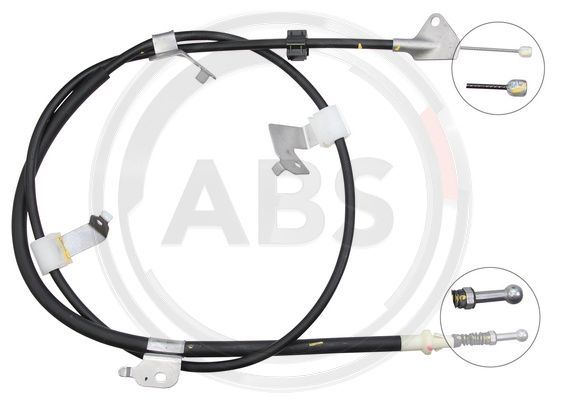A.B.S. K12069 Cable Pull, parking brake