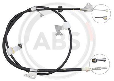 Cable Pull, parking brake A.B.S. K12069