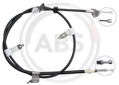 Cable Pull, parking brake A.B.S. K12070
