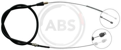 Cable Pull, parking brake A.B.S. K12078