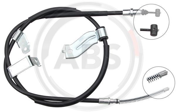 A.B.S. K12099 Cable Pull, parking brake
