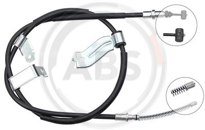 Cable Pull, parking brake A.B.S. K12099