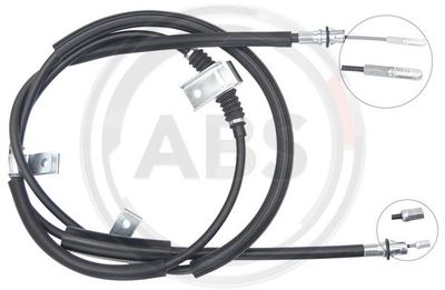 Cable Pull, parking brake A.B.S. K12100