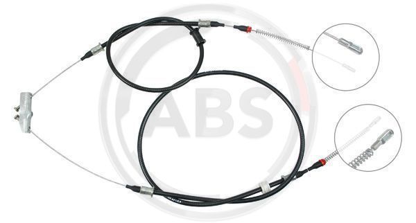 A.B.S. K12225 Cable Pull, parking brake