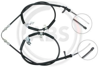 Cable Pull, parking brake A.B.S. K12235
