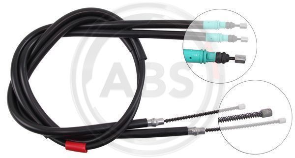A.B.S. K12256 Cable Pull, parking brake