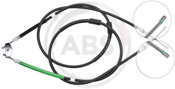 A.B.S. K12405 Cable Pull, parking brake