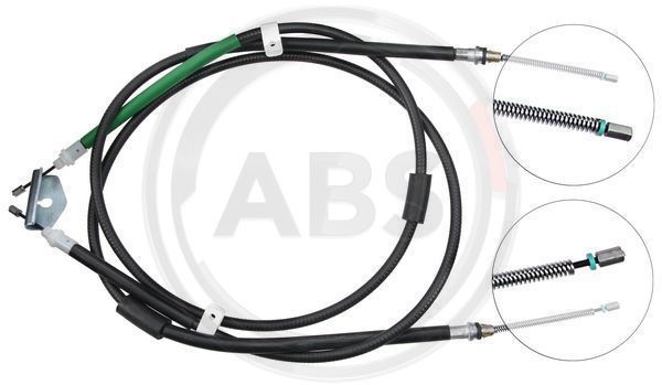 A.B.S. K12415 Cable Pull, parking brake
