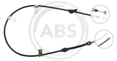 Cable Pull, parking brake A.B.S. K12497