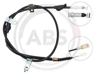 Cable Pull, parking brake A.B.S. K12507