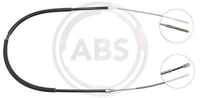 Cable Pull, parking brake A.B.S. K12546