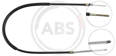 Cable Pull, parking brake A.B.S. K12597
