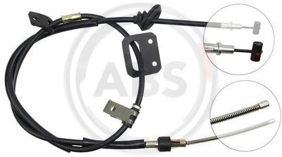 Cable Pull, parking brake A.B.S. K12637