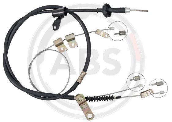 A.B.S. K12665 Cable Pull, parking brake