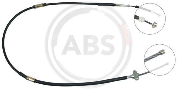 A.B.S. K12787 Cable Pull, parking brake