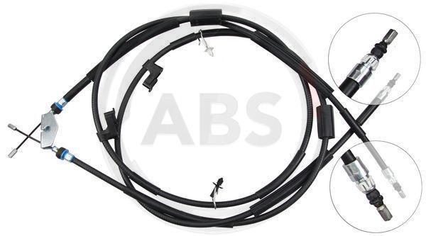 A.B.S. K12825 Cable Pull, parking brake