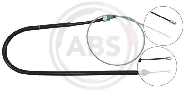 A.B.S. K12976 Cable Pull, parking brake