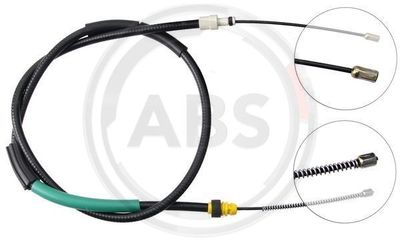 Cable Pull, parking brake A.B.S. K13347