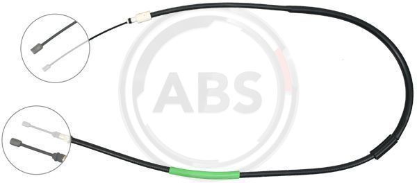 A.B.S. K13418 Cable Pull, parking brake