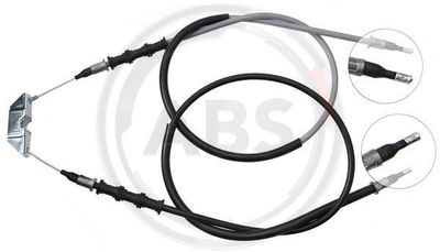 Cable Pull, parking brake A.B.S. K13455
