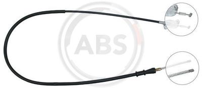 Cable Pull, parking brake A.B.S. K13468