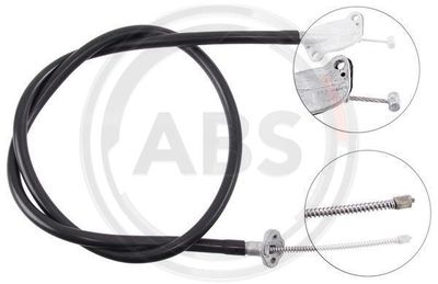 Cable Pull, parking brake A.B.S. K13488