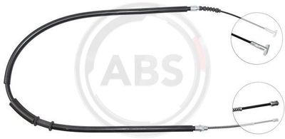 Cable Pull, parking brake A.B.S. K13618
