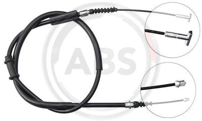 Cable Pull, parking brake A.B.S. K13658