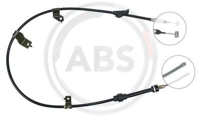 Cable Pull, parking brake A.B.S. K13807
