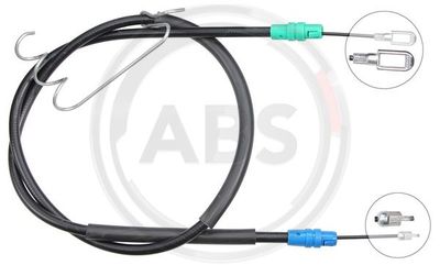 Cable Pull, parking brake A.B.S. K13853