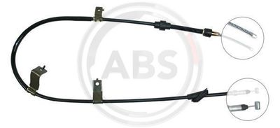 Cable Pull, parking brake A.B.S. K13858