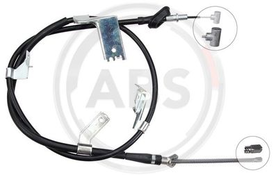 Cable Pull, parking brake A.B.S. K13860