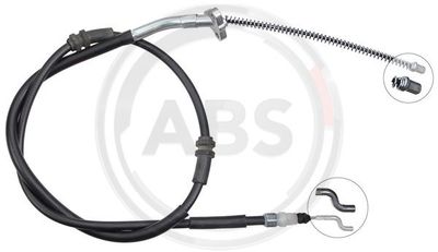 Cable Pull, parking brake A.B.S. K13871