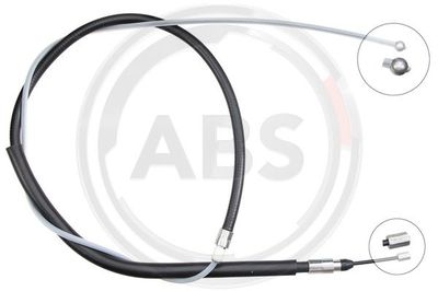 Cable Pull, parking brake A.B.S. K13873