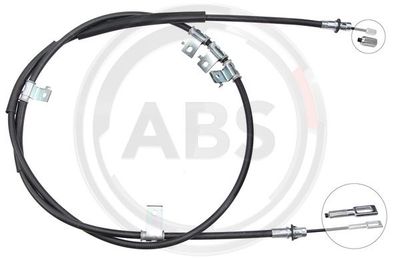 Cable Pull, parking brake A.B.S. K13906
