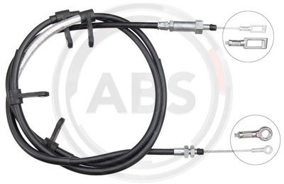 Cable Pull, parking brake A.B.S. K13986