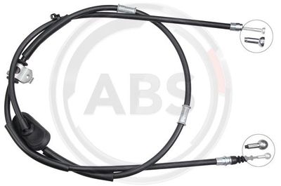 Cable Pull, parking brake A.B.S. K13993