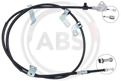 Cable Pull, parking brake A.B.S. K14026