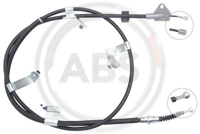 Cable Pull, parking brake A.B.S. K14031