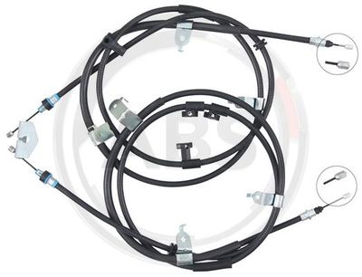 Cable Pull, parking brake A.B.S. K14044